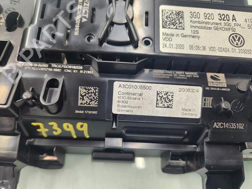 Kombiinstrument VW PASSAT B8 (3G2, CB2) 2.0 TDI | BP29722353C47 
