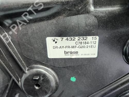 Front right window mechanism BMW 3 (G20, G80, G28) 330 d xDrive | BP29290089C23 - Image 3