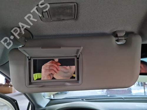 Used Left sun visor Left sun visor TOYOTA AURIS (_E18_) 1.8 Hybrid (ZWE186_, ZWE186R) (136 hp) 40087670 40087670