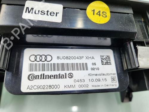 Climate control AUDI Q3 (8UB, 8UG)  | BP21641233I5 