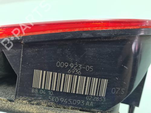 Left tailgate light VW GOLF VI (5K1)  | BP21637192C79 