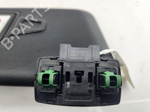 Right sun visor MERCEDES-BENZ CLA (C118) CLA 200 d (118.312) | BP31594280I2