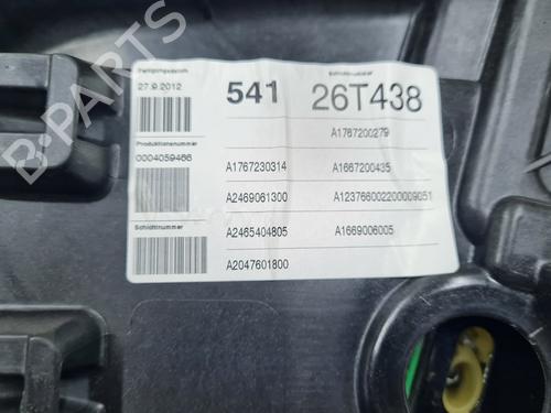 Front right window mechanism MERCEDES-BENZ A-CLASS (W176) A 200 CDI (176.001) | BP21637661C23 