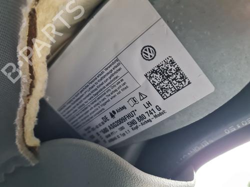 Used Left curtain airbag VW TIGUAN (5N_) [2007-2018]  32368749