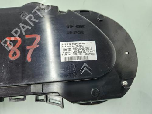 Instrument cluster PEUGEOT 3008 I MPV (0U_)  | BP24472167C47 