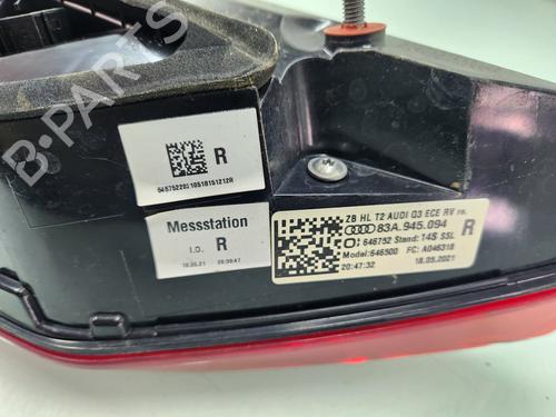 Left tailgate light AUDI Q3 Sportback (F3N) 35 TDI | BP29613480C79 