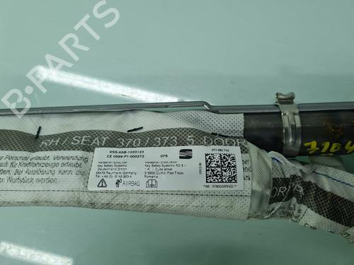 Right curtain airbag SEAT LEON (5F1)  | BP21657546C12 