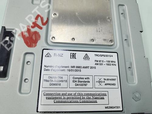 Radio RENAULT MEGANE IV Hatchback (B9A/M/N_) | BP24610781E6 - Image 2