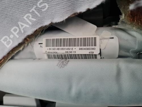 Right curtain airbag PEUGEOT 208 I (CA_, CC_) | BP31173993C12