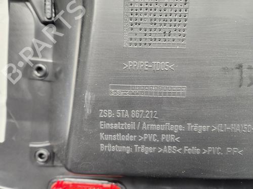 Rear right panel VW TOURAN (5T1) | BP31928624C61