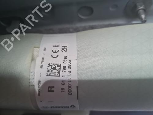 Used Right curtain airbag RENAULT KADJAR (HA_, HL_) 1.5 dCi 110 (HLA3) (110 hp) 29394454