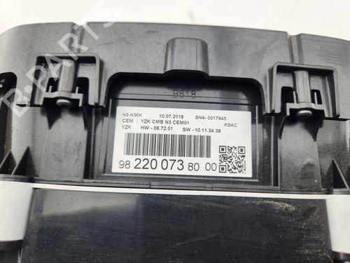 Instrument cluster CITROËN BERLINGO MULTISPACE (B9)  | BP33177383C47  - Image 5