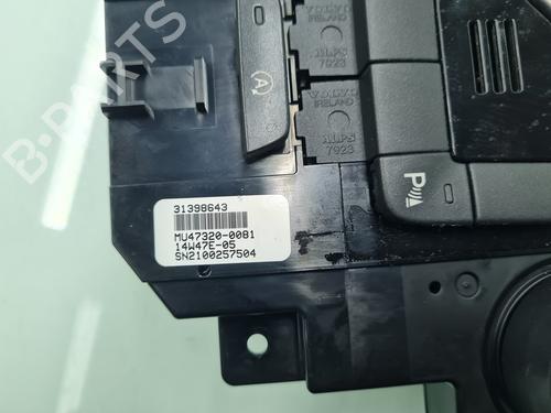 Climate control VOLVO V40 Hatchback (525) D2 | BP21647182I5 