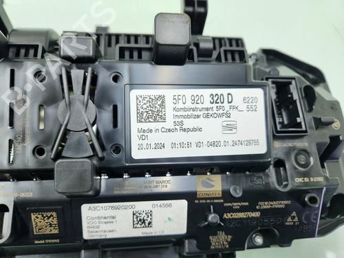 Kombinert Instrument SEAT ATECA (KH7, KHP)  | BP29722667C47 