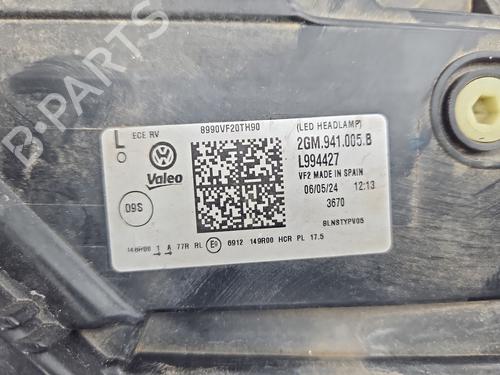 Left headlight VW T-CROSS (C11, D31) 1.0 TSi | BP38959677C28 - Image 7