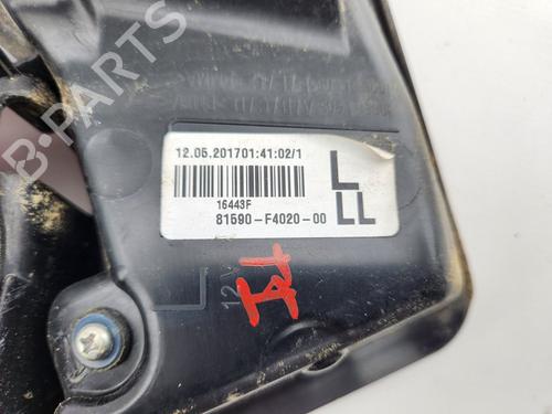 Left tailgate light TOYOTA C-HR (_X1_) 1.8 Hybrid (ZYX10_, ZYX11_, ZYX10R, ZYX11R) | BP29201476C79 