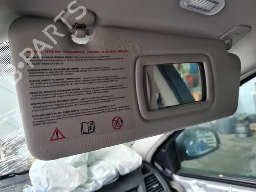 Used Right sun visor RENAULT LAGUNA III (BT0/1) 2.0 16V (BT05, BT0F, BT0W) (140 hp) 29022346