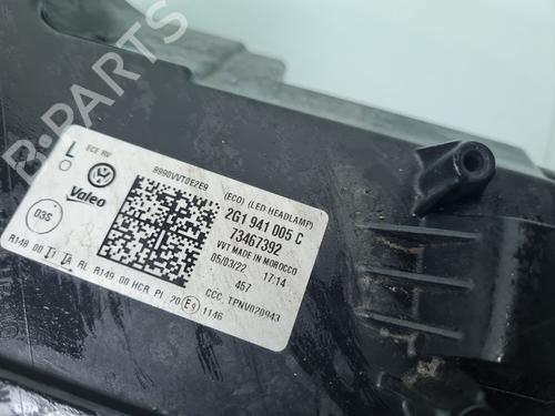 Left headlight VW POLO VI (AW1, BZ1, AE1)  | BP29722421C28 