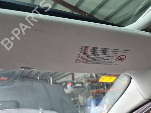 Right sun visor PEUGEOT 5008 (0U_, 0E_) 2.0 HDi | BP21638782I2