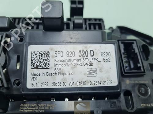 Instrument cluster SEAT ATECA (KH7, KHP)  | BP21765572C47 
