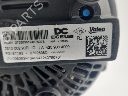 Alternator DACIA DUSTER (HM_) 1.5 dCi 115 4x4 | BP38267217M7 - Image 5