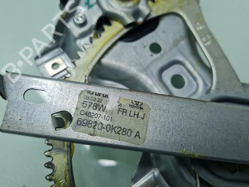 Front left window mechanism TOYOTA HILUX VIII Pickup (_N1_)  | BP23245151C22 