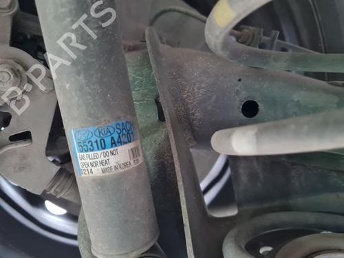 Used Left rear shock absorber KIA CARENS IV 1.6 GDi (135 hp) 28355590