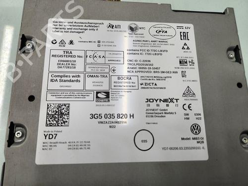 Electronic module VW POLO VI (AW1, BZ1, AE1)  | BP29722442M83 