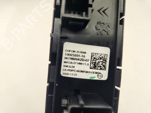 Left front window switch PEUGEOT 208 II (UB_, UP_, UW_, UJ_)  | BP21643623I27
