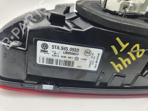 Left tailgate light VW TOURAN (5T1)  | BP31841023C79 