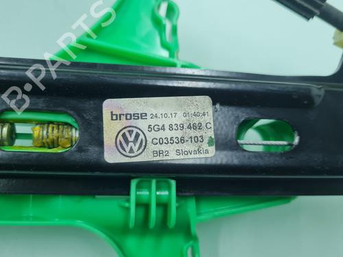 Rear right window mechanism VW GOLF VII (5G1, BQ1, BE1, BE2)  | BP21652178C25 