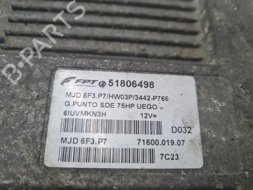 Engine control unit (ECU) FIAT GRANDE PUNTO (199_)  | BP21653641M57 