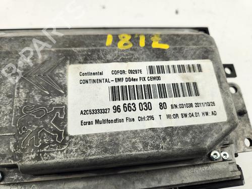 Display monitor CITROËN C4 II (NC_) | BP21760116C48