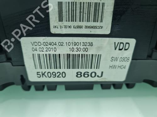 Instrument cluster VW GOLF VI (5K1)  | BP21642525C47 