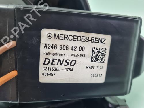Heater blower motor MERCEDES-BENZ A-CLASS (W176) A 200 CDI (176.001) | BP21637669M62 