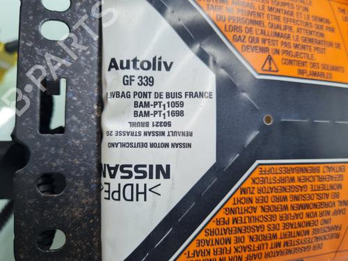 Passenger airbag NISSAN QASHQAI / QASHQAI +2 I (J10, NJ10, JJ10E) 1.6 dCi All-wheel Drive | BP21651765C10 