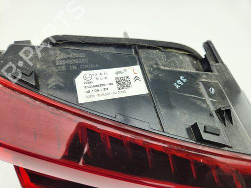 Venstre baglygte bagklap CITROËN C5 X (ND_, NC_) Hybrid 180 (NDDGYP) | BP29300565C79 