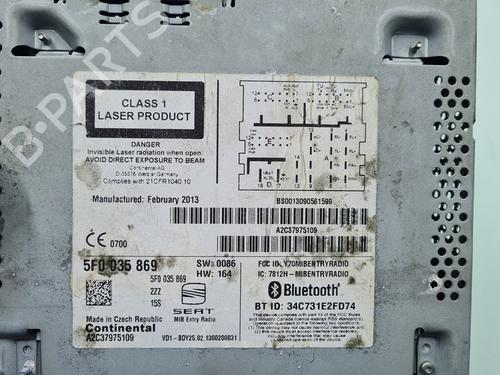 Display monitor SEAT LEON (5F1) | BP21642440C48 - Image 5