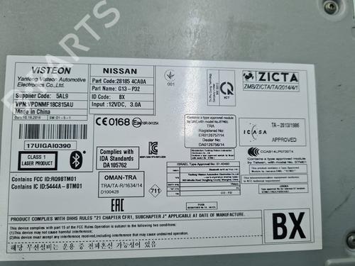 Radio NISSAN QASHQAI II SUV (J11, J11_)  | BP21637225E6 