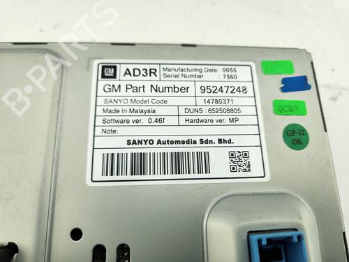 Display monitor OPEL ASTRA J (P10) 1.6 CDTi (68) | BP29751178C48 