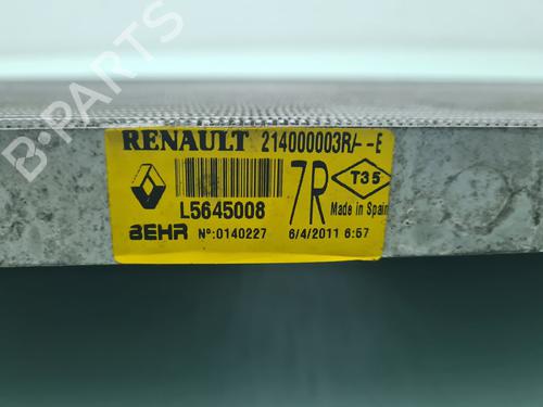 Water radiator RENAULT LAGUNA III (BT0/1)  | BP21657287M31 