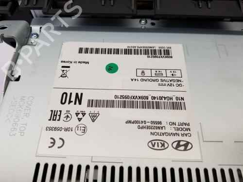 Radio HYUNDAI i30 (PDE, PD, PDEN) 1.4 T-GDI | BP38910848E6 - Image 8
