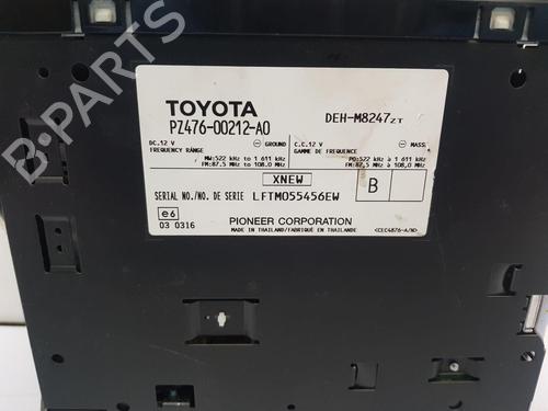 Radio TOYOTA HILUX VII Pickup (_N1_, _N2_, _N3_) 2.5 D-4D 4WD (KUN25) | BP22794599E6 