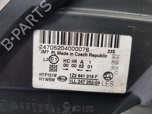 Right headlight SKODA OCTAVIA II Combi (1Z5) 1.6 TDI | BP29755958C29 