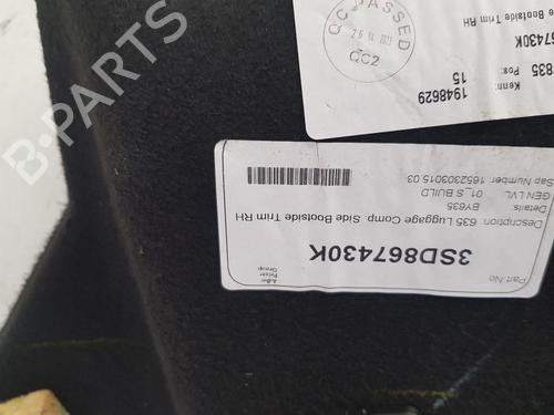 Boot lining BENTLEY CONTINENTAL Convertible (3S_) 4.0 V8 AWD | BP31574690I3 