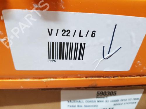 Corner bumper MCLAREN 650S Spider 3.8 | BP22675176C117 