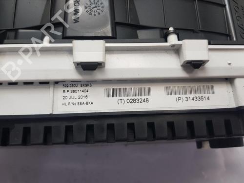 Instrument cluster VOLVO V40 Hatchback (525) T3 | BP22663392C47 