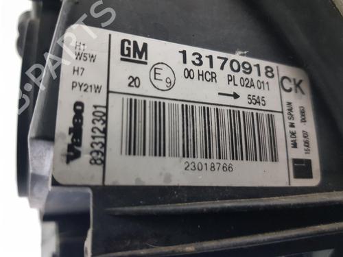 Right headlight VAUXHALL VECTRA Mk II (C) GTS (Z02) 1.8 | BP27392253C29 