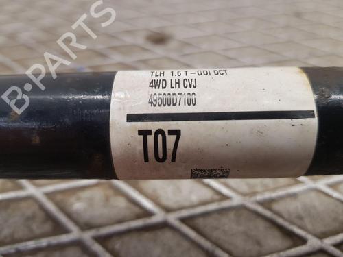 Left front driveshaft KIA SPORTAGE IV (QL, QLE) 1.6 T-GDI AWD | BP25853729M38 