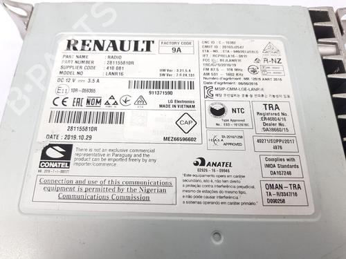 Radio RENAULT KADJAR (HA_, HL_)  | BP31910318E6 